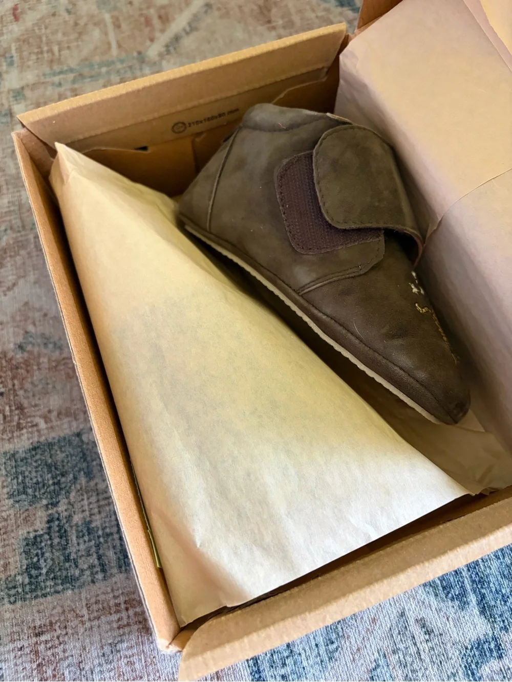 NIB Konges Sløjd Mamour Embroidered Footies - Bungee Cord Euro 26, US 9